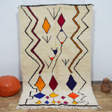 Handmade moroccan berber carpet 255 x 156 cm