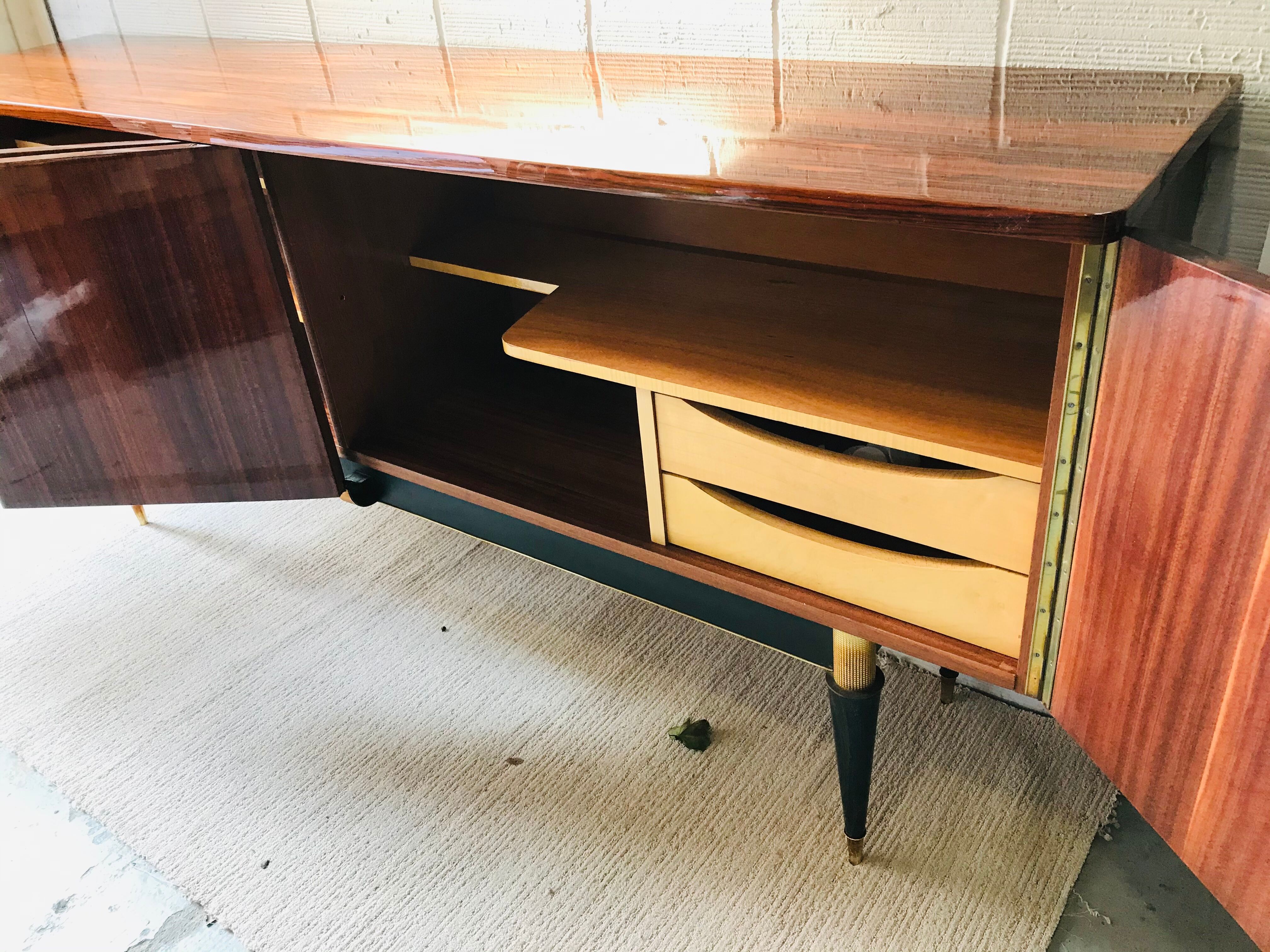 Rosewood buffet line 1960