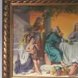 Hermann Nigg – “At the Table” Oil Painting (1925)