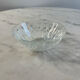Cut glass bowl stamped France 11cm
