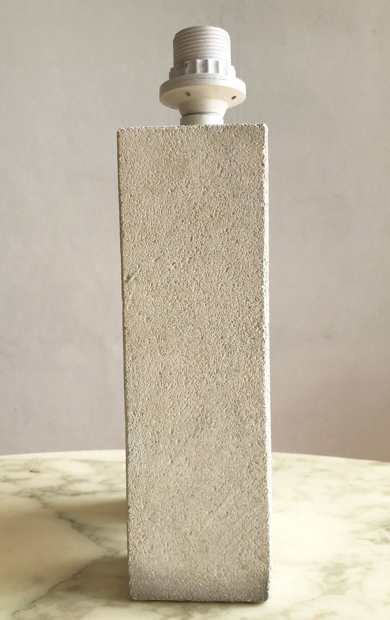 Lampe en pierre des années 1970/80