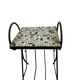 Vintage side table with tiles / plant table / bedside table