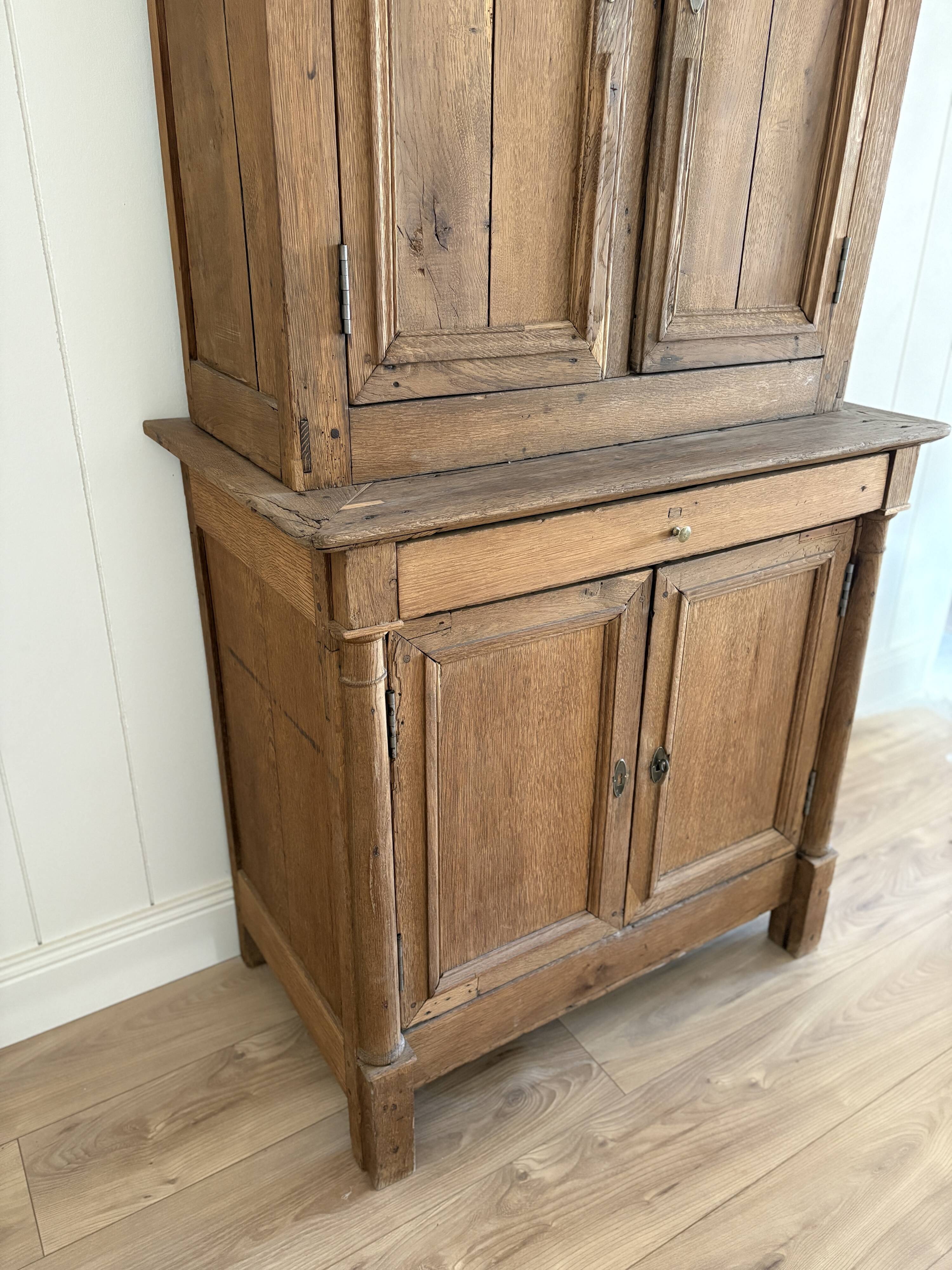 Antique solid oak dresser