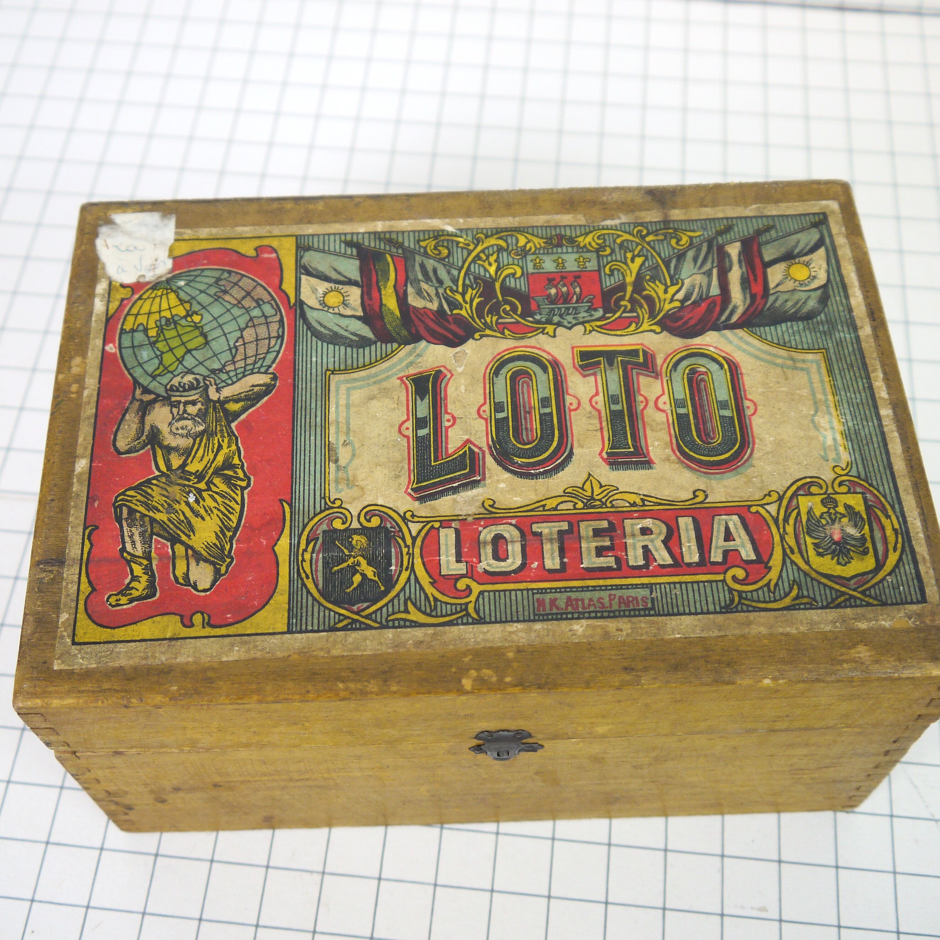 Lotto game early 1900
