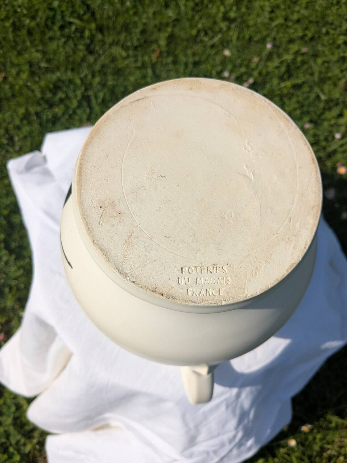 Large pitcher from the Marais pottery in France