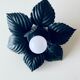 Vintage Italian flower design wall or ceiling light, Masca