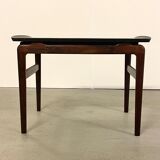 Table basse par Peter Hvidt en palissandre massif