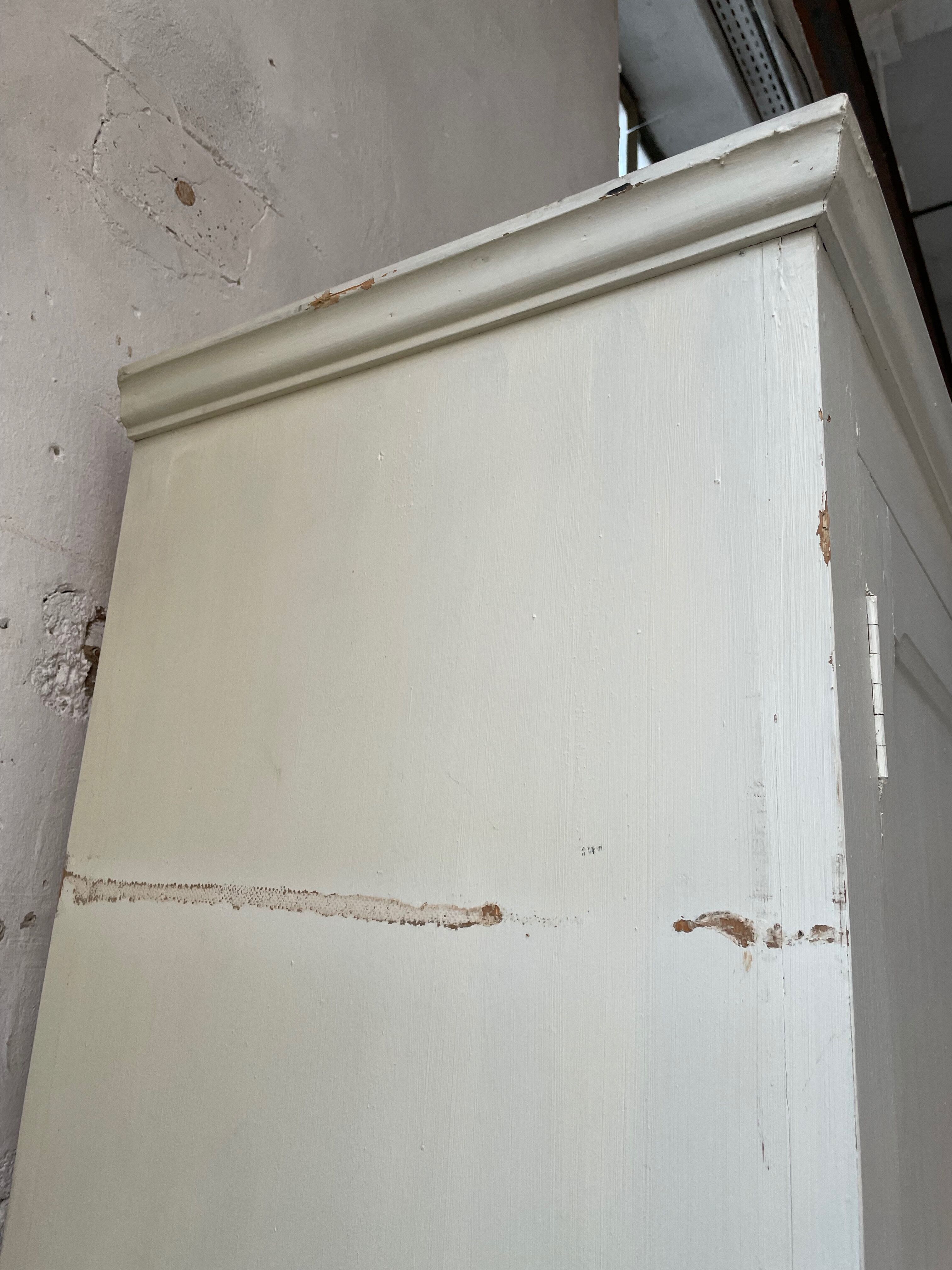 White cutter cabinet