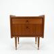 Scandinavian bedside tables by MDK design from the 1960s.