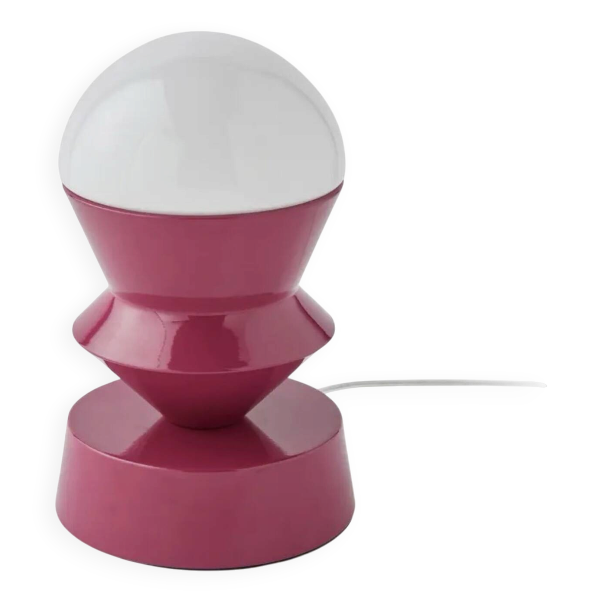 Table lamp "Totem" — Jean-Pierre Garrault x Monoprix, raspberry pink