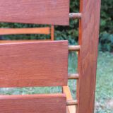 lit une personne en chêne blond années 50-60