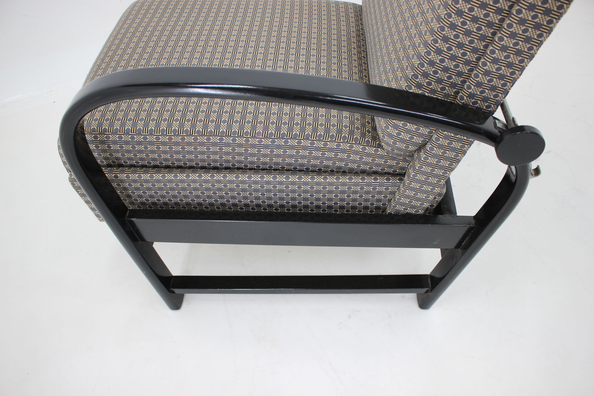 1940s Pair of Kropacek Kozelka Adjustable Armchairs,Czechoslovakia