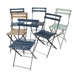 Set of folding Bistro chairs