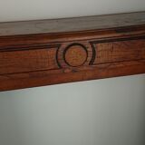 Fireplace chestnut mantle