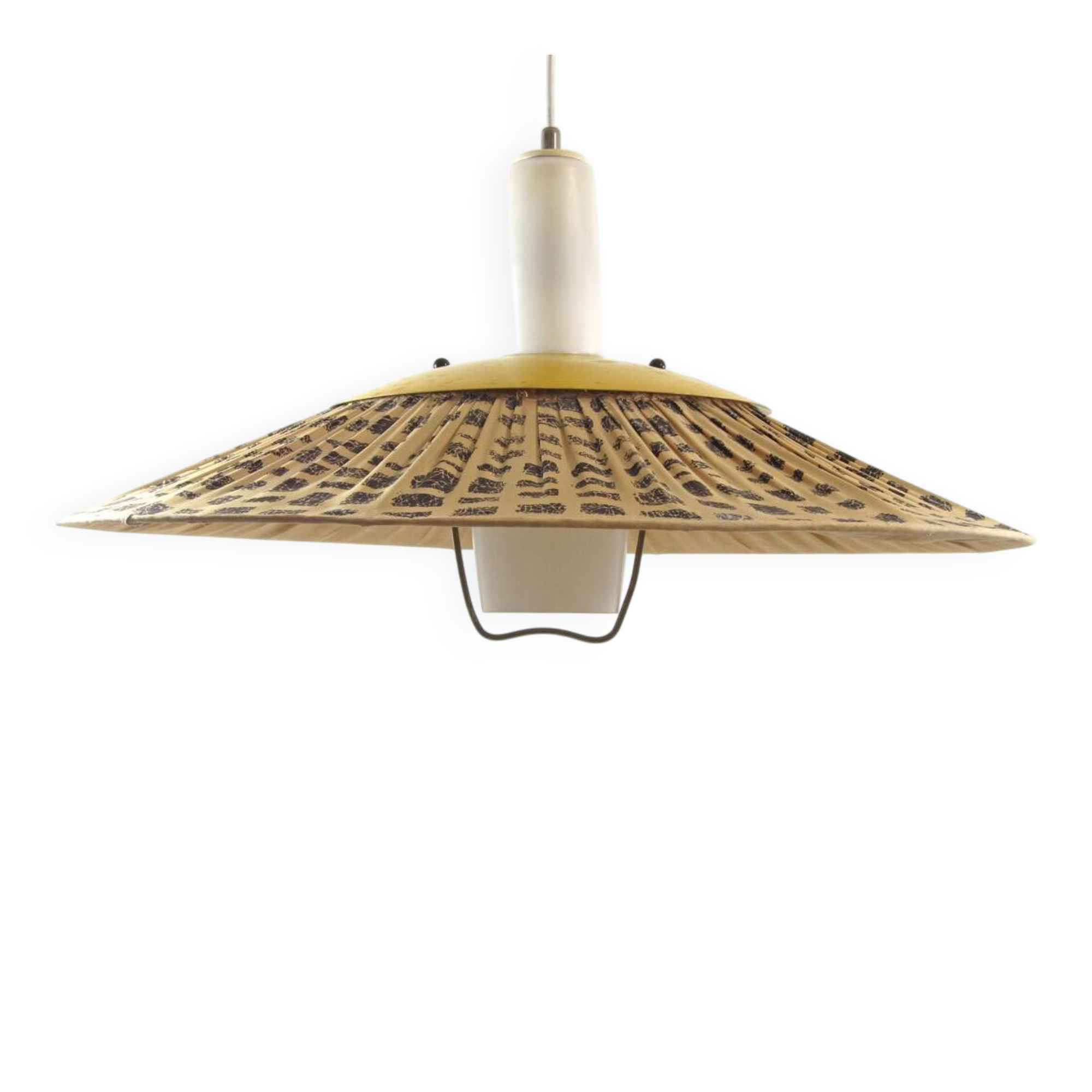 Louis Kalff large iconic fifties vintage pendant from Philips