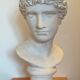 Bust of man with antique plaster
