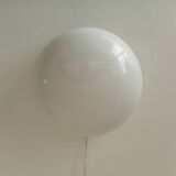 Vintage 60s ceiling light in milky white opaline
