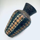 Vintage Art Ceramics Seta Vase attributed to Aldo Londi for Bitossi Raymor, Italy, 1960s