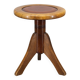 1950s Piano Bentwood Beech Stool, Czechoslovakia