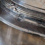 Silver and crystal liquor service