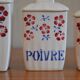 Lot de pots à épices en porcelaine Céranord
