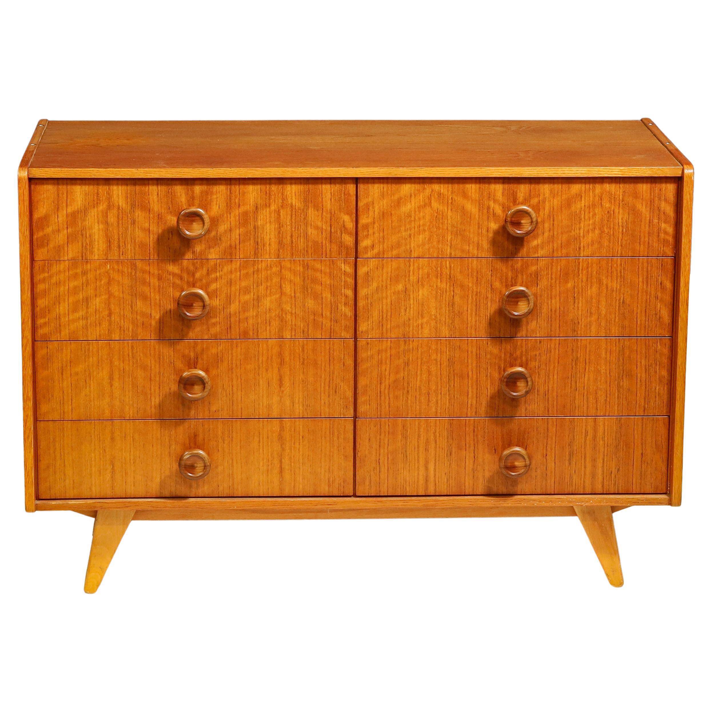 Mid century chest of drawers U458 by Jiří Jiroutek for Interiér Praha, Czechoslovakia, 1960´s