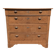 Oak chest of drawers