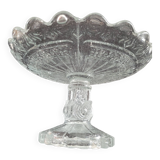 Glass fruit bowl