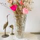 Vintage Art Deco style glass vase