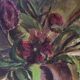 Huile sur bois, Les tulipes