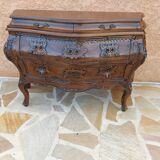 Vintage Louis XV style tomb chest of drawers