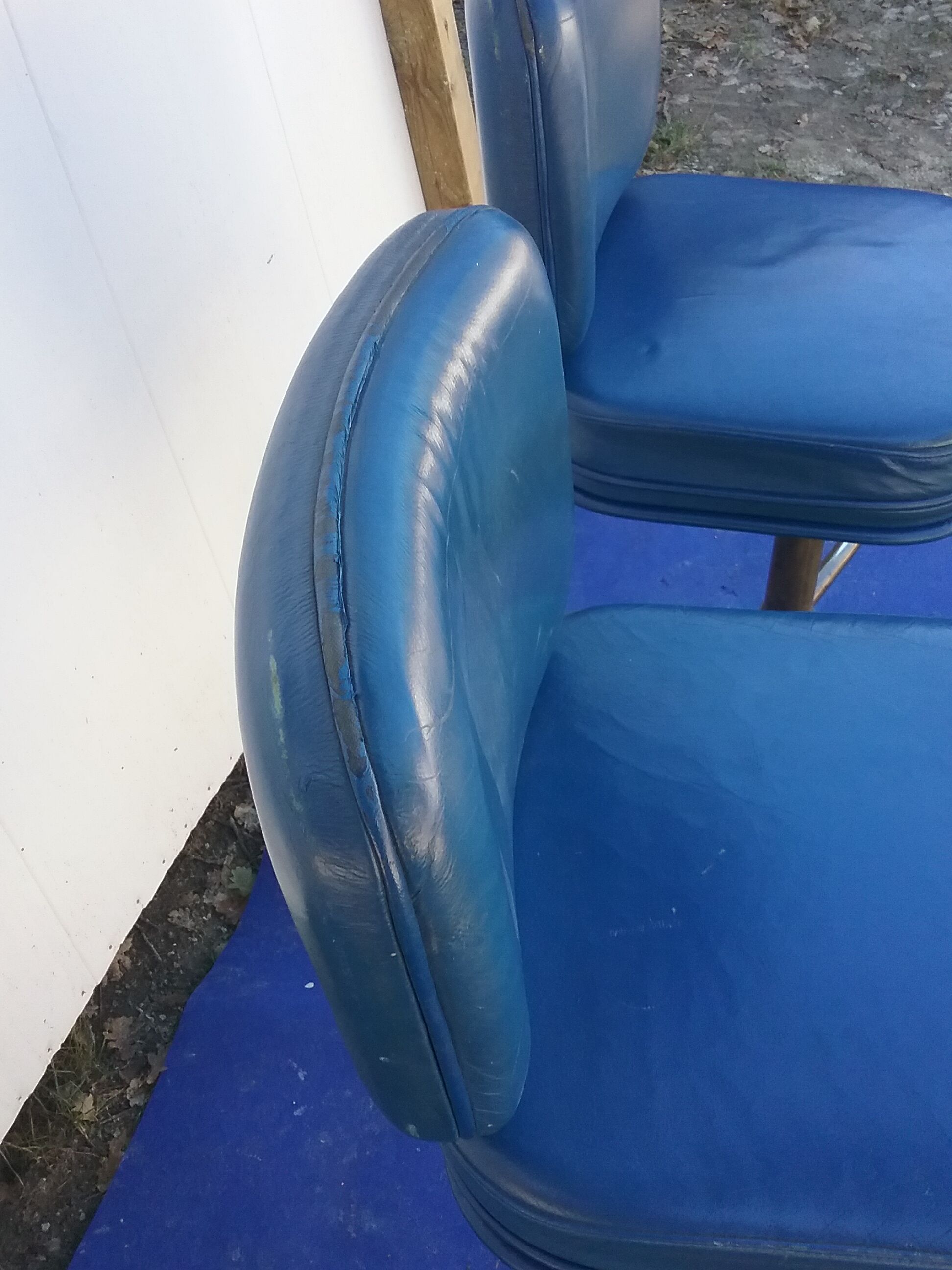 Chaise haute industrielle