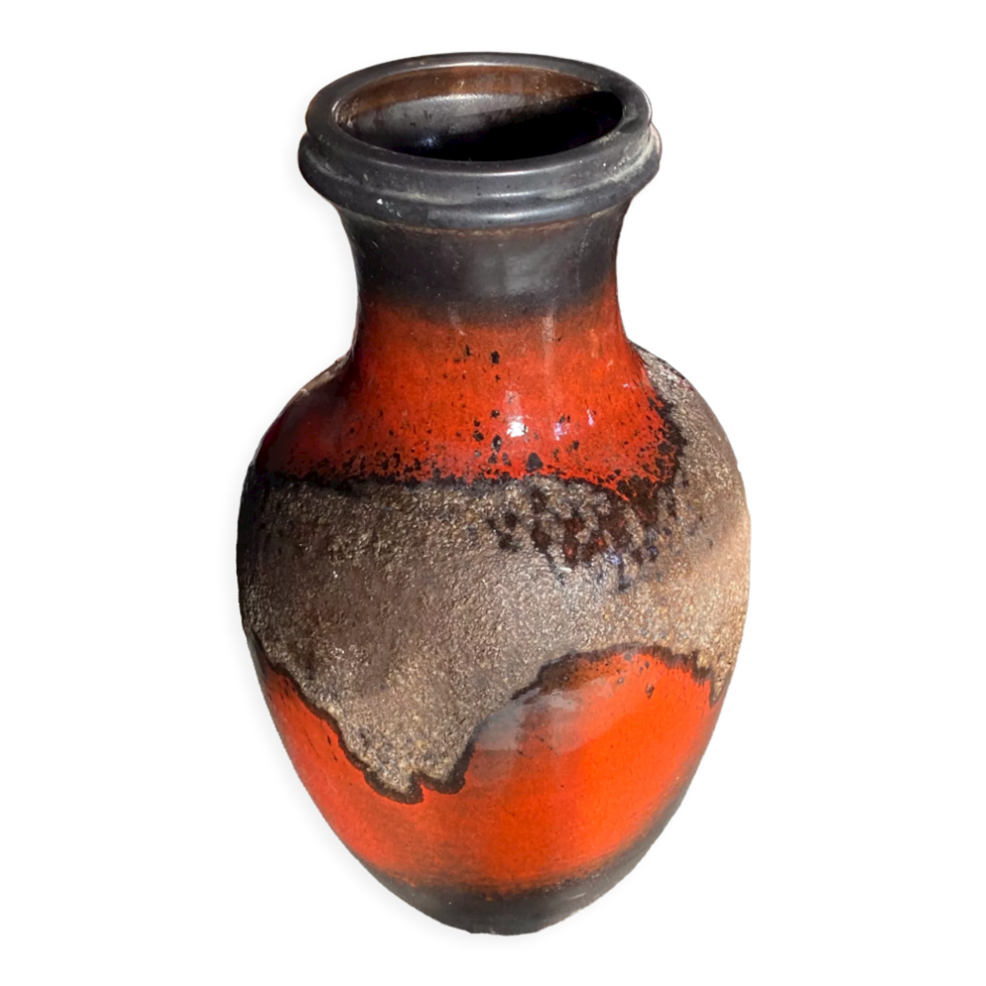 Vase fat lava Carstens Tonnieshof