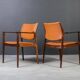 Set of 4  "Elton" Armchairs by Torbjørn Afdal, Norway, 1960s