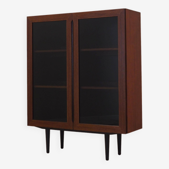 Mahogany showcase, Danish design, 1970s, production: Denmark