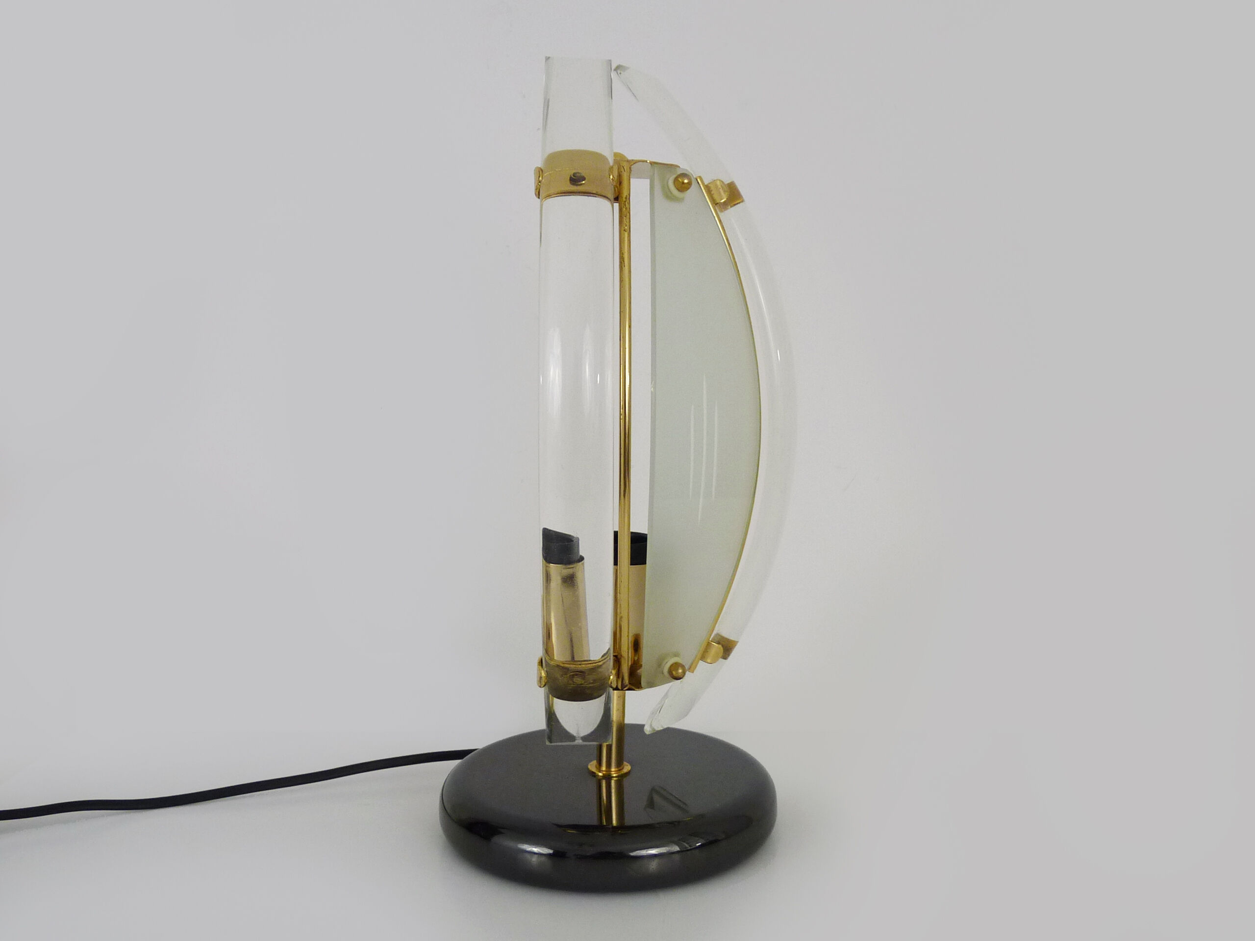 Murano glass table lamp by Paolo Venini 1970s