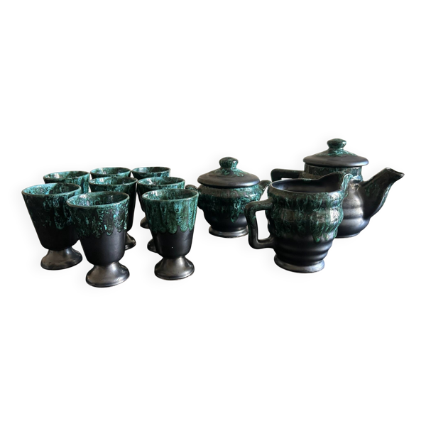 ensemble à thé Petit Masse Morvan ( 8 tasses théière sucrier pot à lait )
