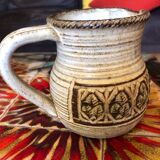 Vallauris ceramic pitcher signed GIRAUD Marcel