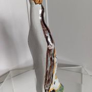 Virgin and Child in polychrome earthenware, 18th century, Nevers