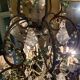 Stamp chandelier 18 fires 1900