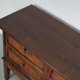 Antique French Oak Apothecary / Filing Cabinet Folding Doors, Early 20th Ce
