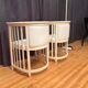 Pair of armchairs designed by Josef Hoffmann for Cabaret Fledermaus, Austria