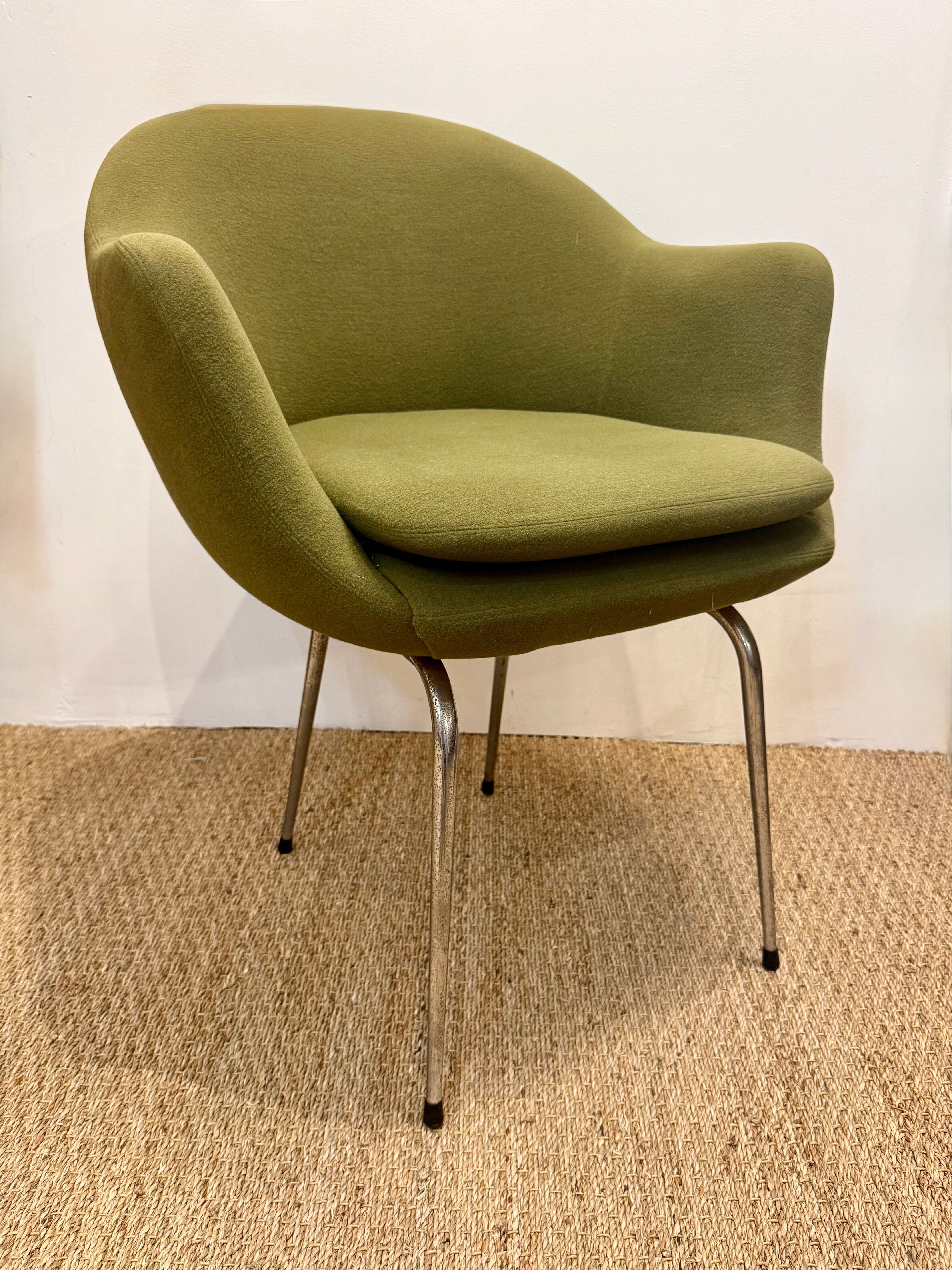 Vintage green armchair