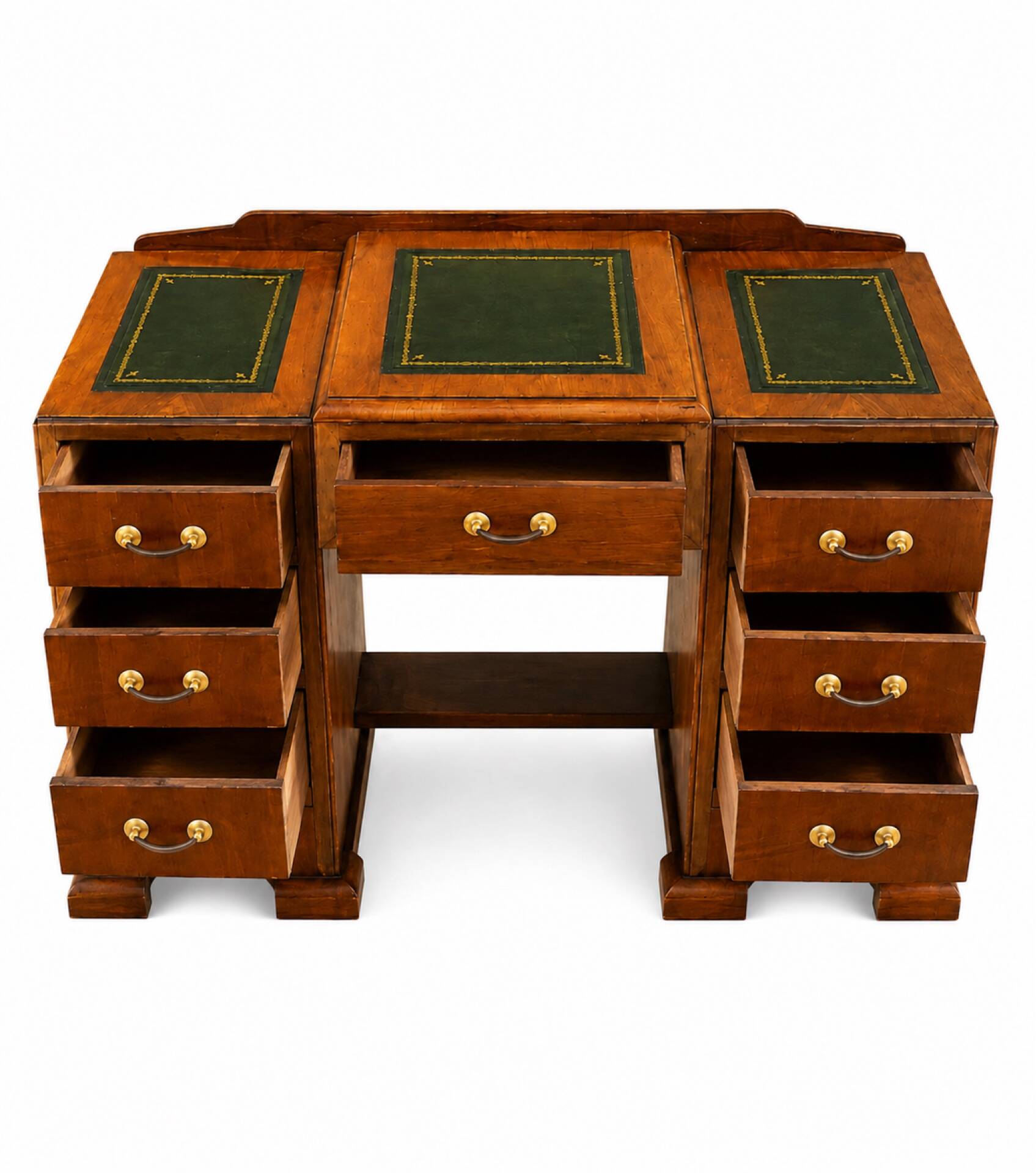 Small English-style Secretary Desk with drawers