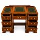 Small English-style Secretary Desk with drawers