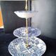 3-tiered mute servant, English porcelain "The Hunter" by Myott