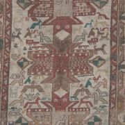 Vintage hand-embroidered tablecloth 100x142 cm