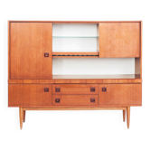 Scandinavian style vintage sideboard. Teak wood. France, 1960s.
