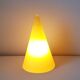 Lampe verre forme cône modèle Teepee édition SCE