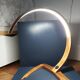 Scorpio table lamp, solid walnut, design matevž klopčič (m-interi)